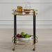 Uttermost Furniture Uttermost Dolly Round Bar Cart