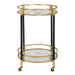 Uttermost Furniture Uttermost Dolly Round Bar Cart