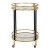 Uttermost Furniture Uttermost Dolly Round Bar Cart