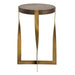 Uttermost Home Decor Uttermost Drew Brass Accent Table