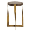 Uttermost Home Decor Uttermost Drew Brass Accent Table