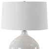 Uttermost Lighting Uttermost Dribble White Glaze Table Lamp