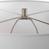 Uttermost Lighting Uttermost Dribble White Glaze Table Lamp