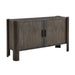 Uttermost Furniture Uttermost Drury 2 Door Dark Gray Cabinet