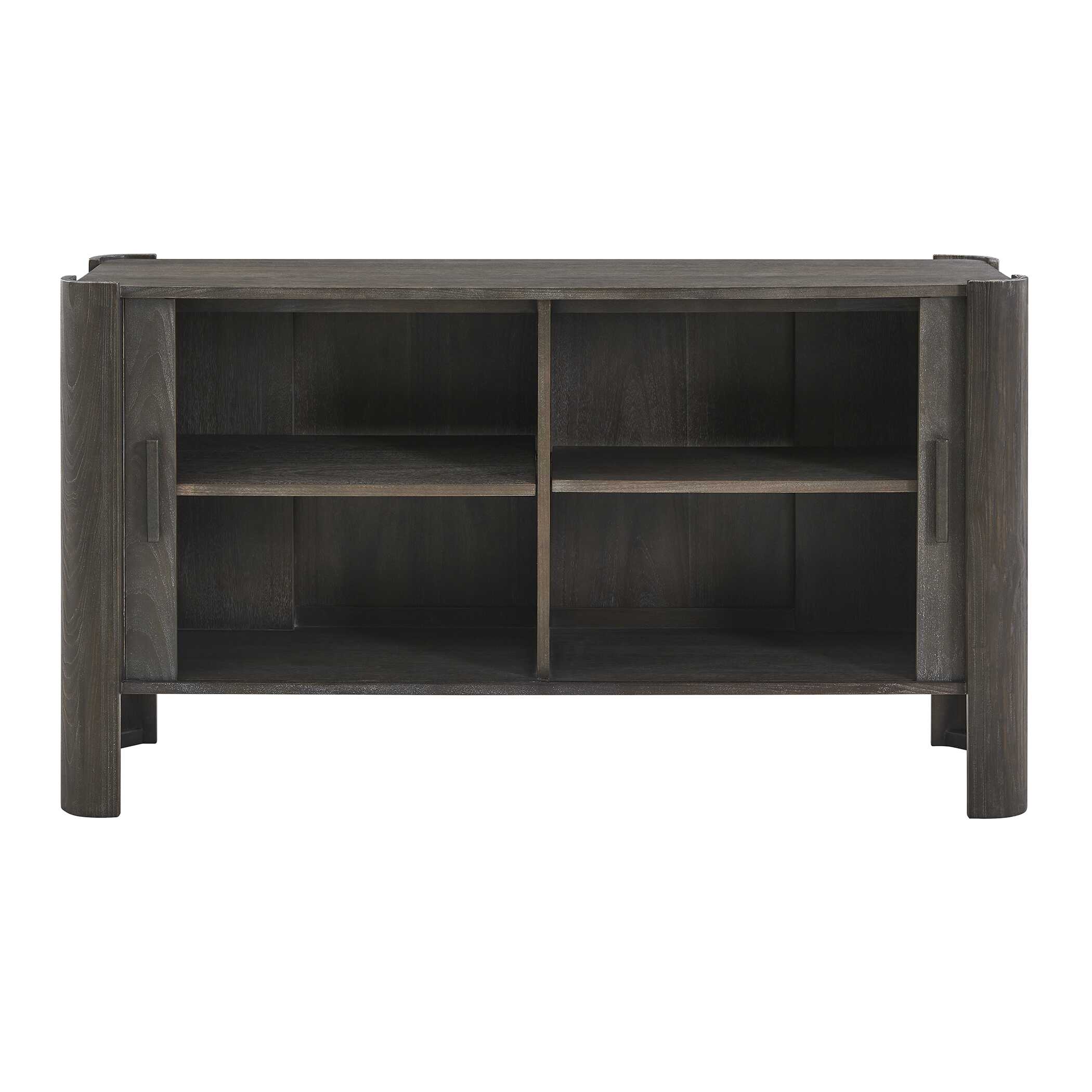 Uttermost Furniture Uttermost Drury 2 Door Dark Gray Cabinet
