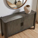 Uttermost Furniture Uttermost Drury 2 Door Dark Gray Cabinet