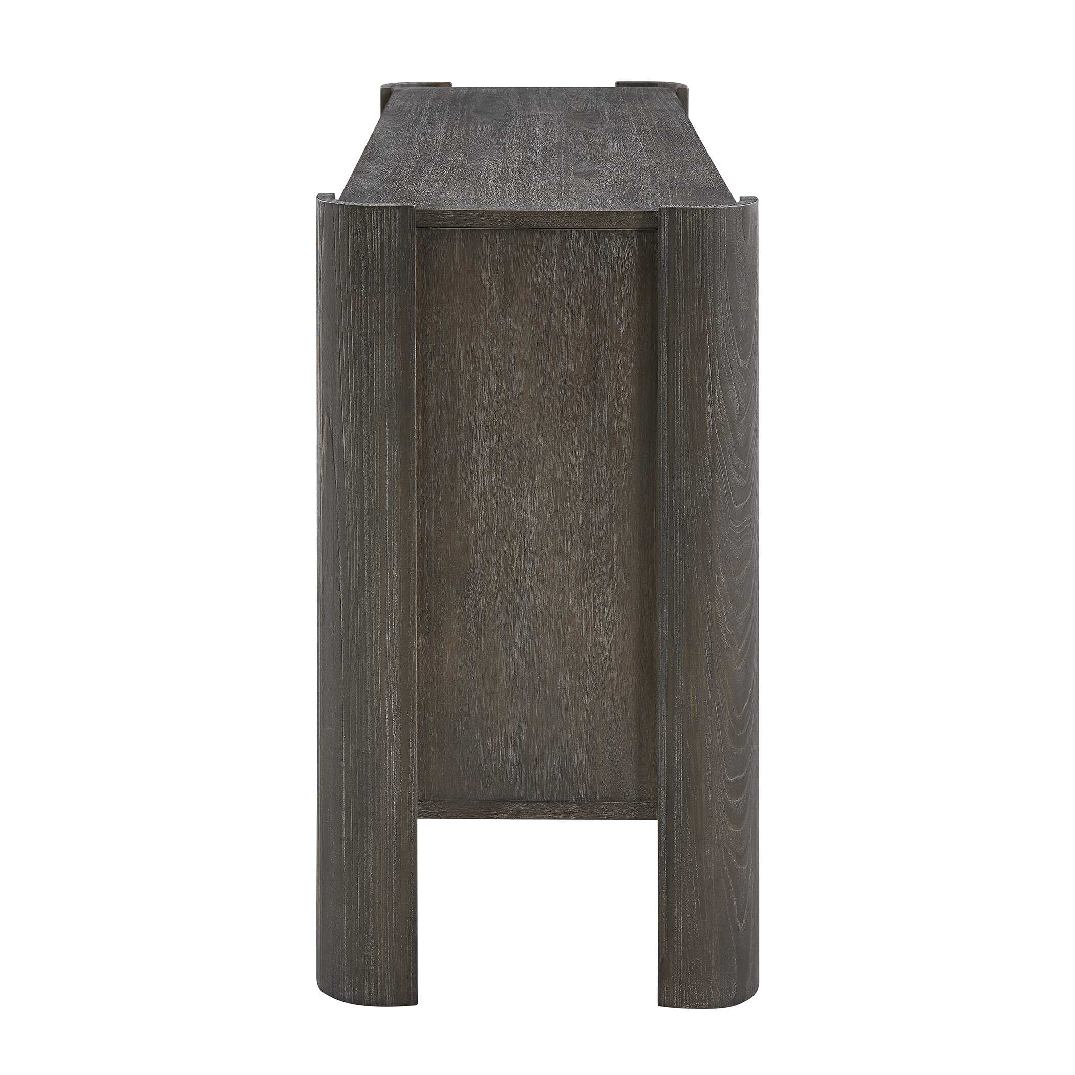 Uttermost Furniture Uttermost Drury 2 Door Dark Gray Cabinet