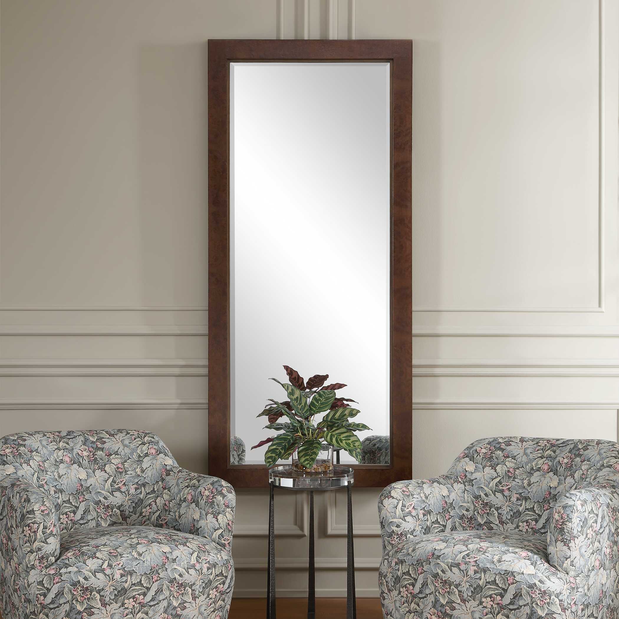 Uttermost Home Decor Uttermost Durant Tall Wood Mirror