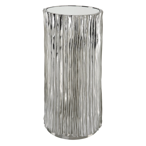 Uttermost Home Decor Uttermost Echo Modern Nickel Drink Table