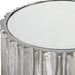 Uttermost Home Decor Uttermost Echo Modern Nickel Drink Table