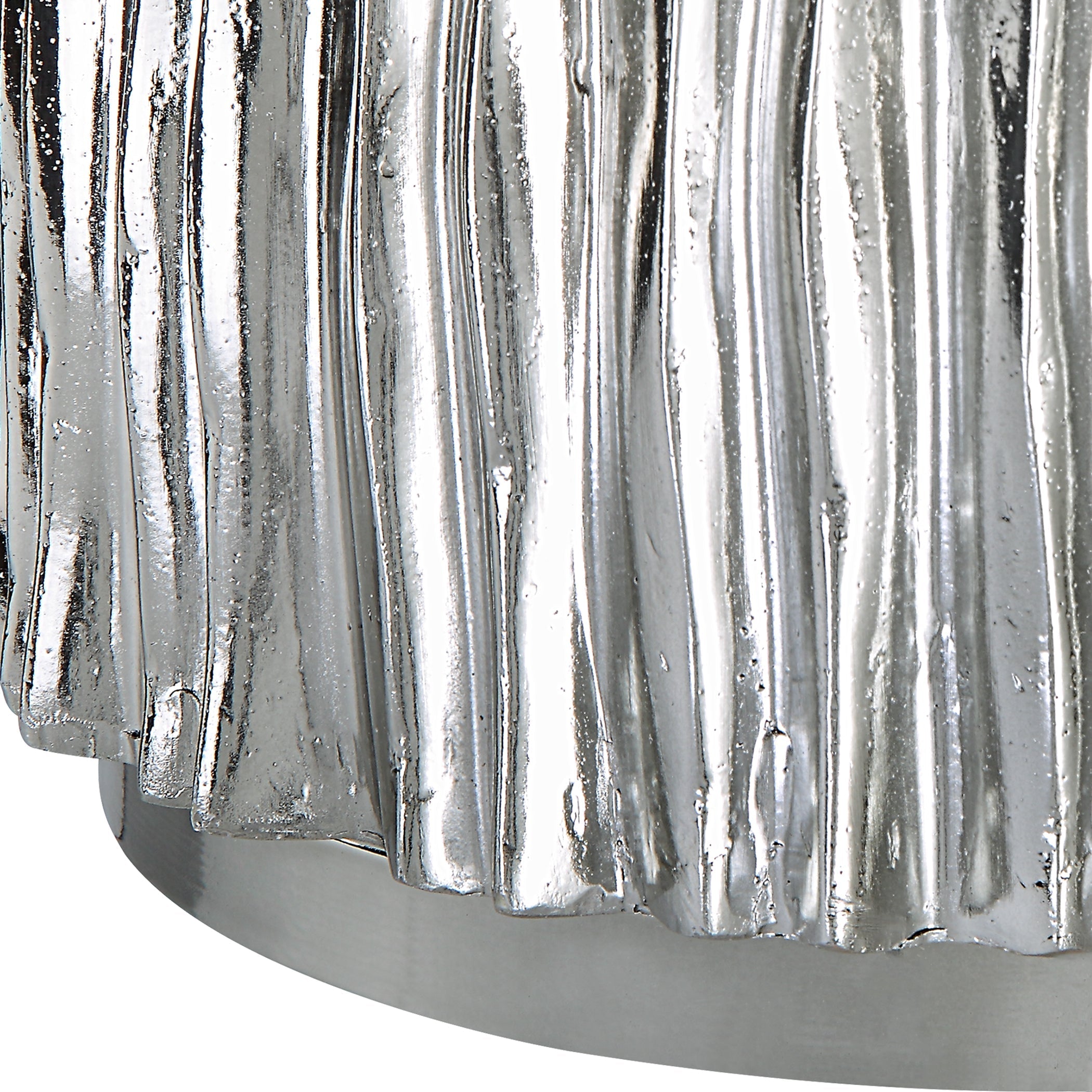 Uttermost Home Uttermost Echo Modern Nickel Drink Table