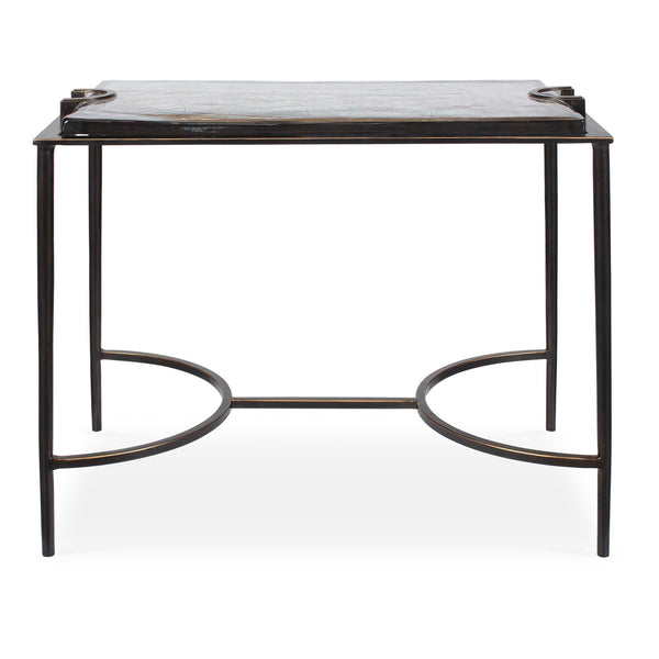 Uttermost Furniture Uttermost Eisen Textured Glass Accent Table