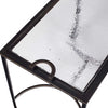 Uttermost Furniture Uttermost Eisen Textured Glass Accent Table