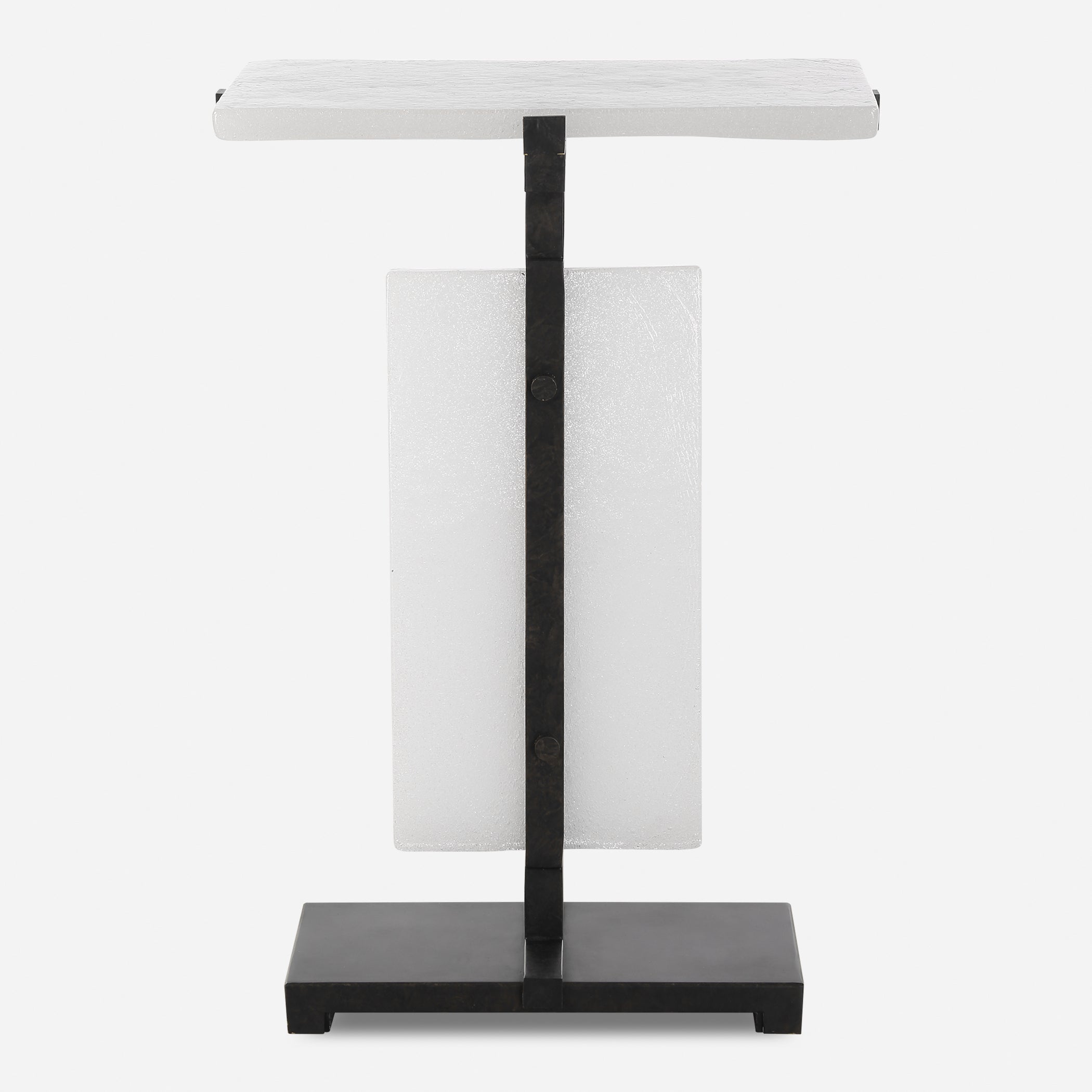 Uttermost Furniture Uttermost Elements Bubble Glass Accent Table