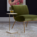Uttermost Home Uttermost Elevate White Marble Drink Table