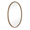 Uttermost Home Decor Uttermost Ellis Beaded Brass Oval Mirror