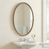 Uttermost Home Decor Uttermost Ellis Beaded Brass Oval Mirror