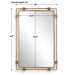 Uttermost Home Decor Uttermost Elsher Vintage Gold Mirror