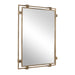 Uttermost Home Decor Uttermost Elsher Vintage Gold Mirror