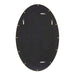Uttermost Home Decor Uttermost Elstree Antique Brass Oval Mirror