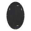 Uttermost Home Decor Uttermost Elstree Antique Brass Oval Mirror