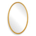 Uttermost Home Decor Uttermost Elstree Antique Brass Oval Mirror