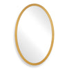 Uttermost Home Decor Uttermost Elstree Antique Brass Oval Mirror