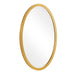 Uttermost Home Decor Uttermost Elstree Antique Brass Oval Mirror