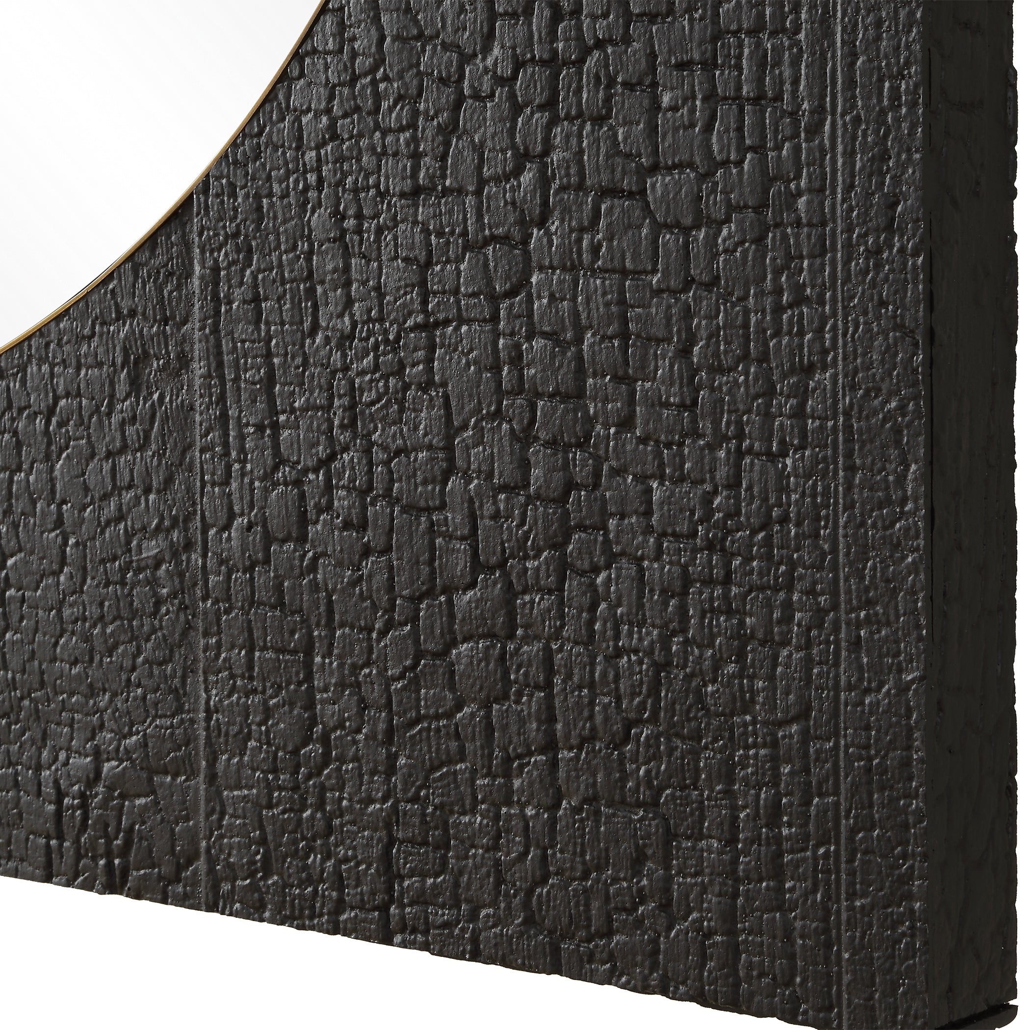 Uttermost Home Decor Oversized - Rate to be Quoted Uttermost Ember Black Square Mirror