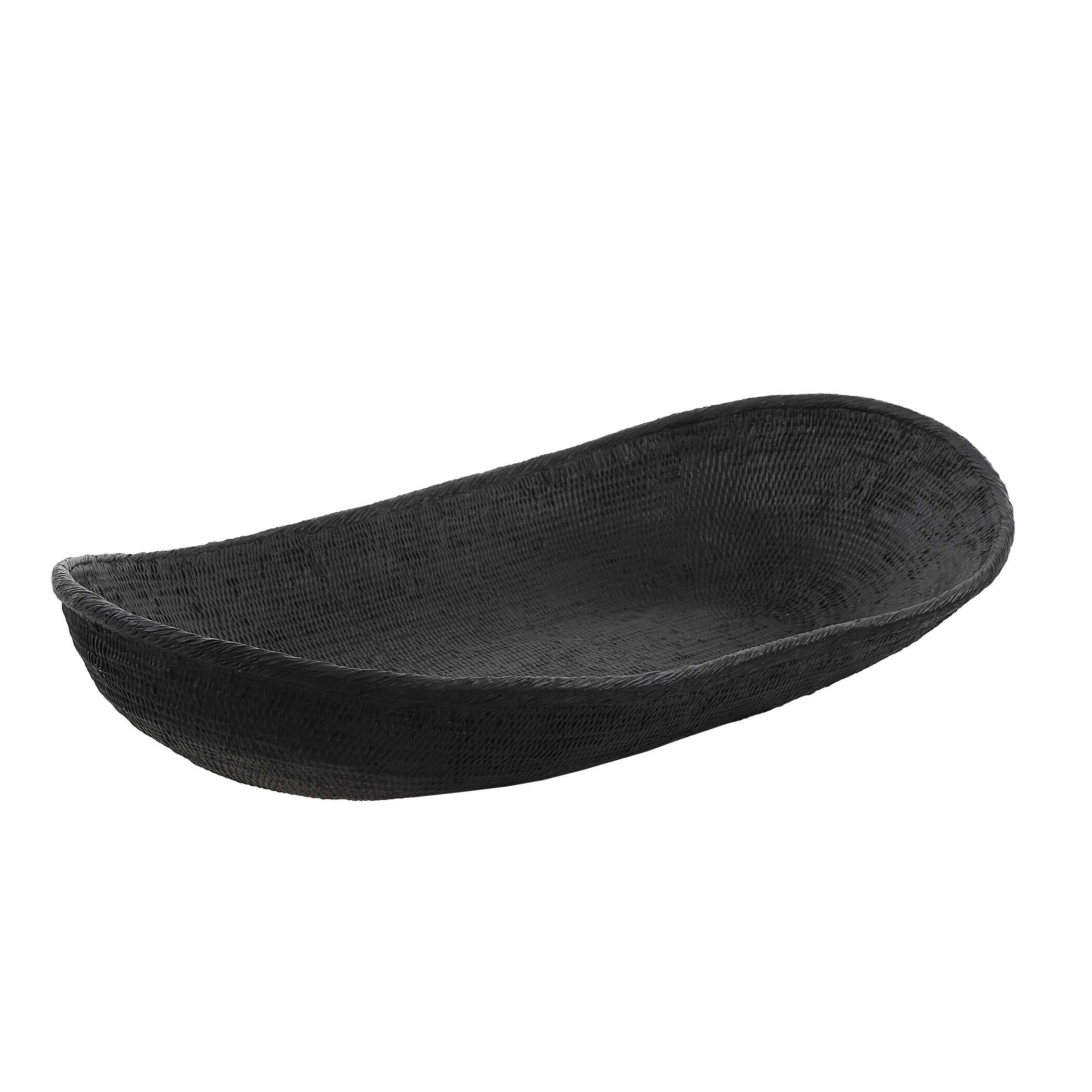 Uttermost Uttermost Ember Weave Indoor-Outdoor Oblong Bowl