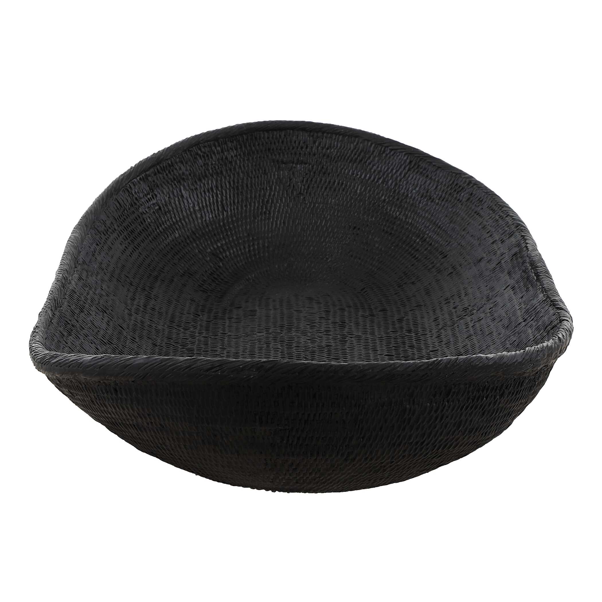 Uttermost Uttermost Ember Weave Indoor-Outdoor Oblong Bowl