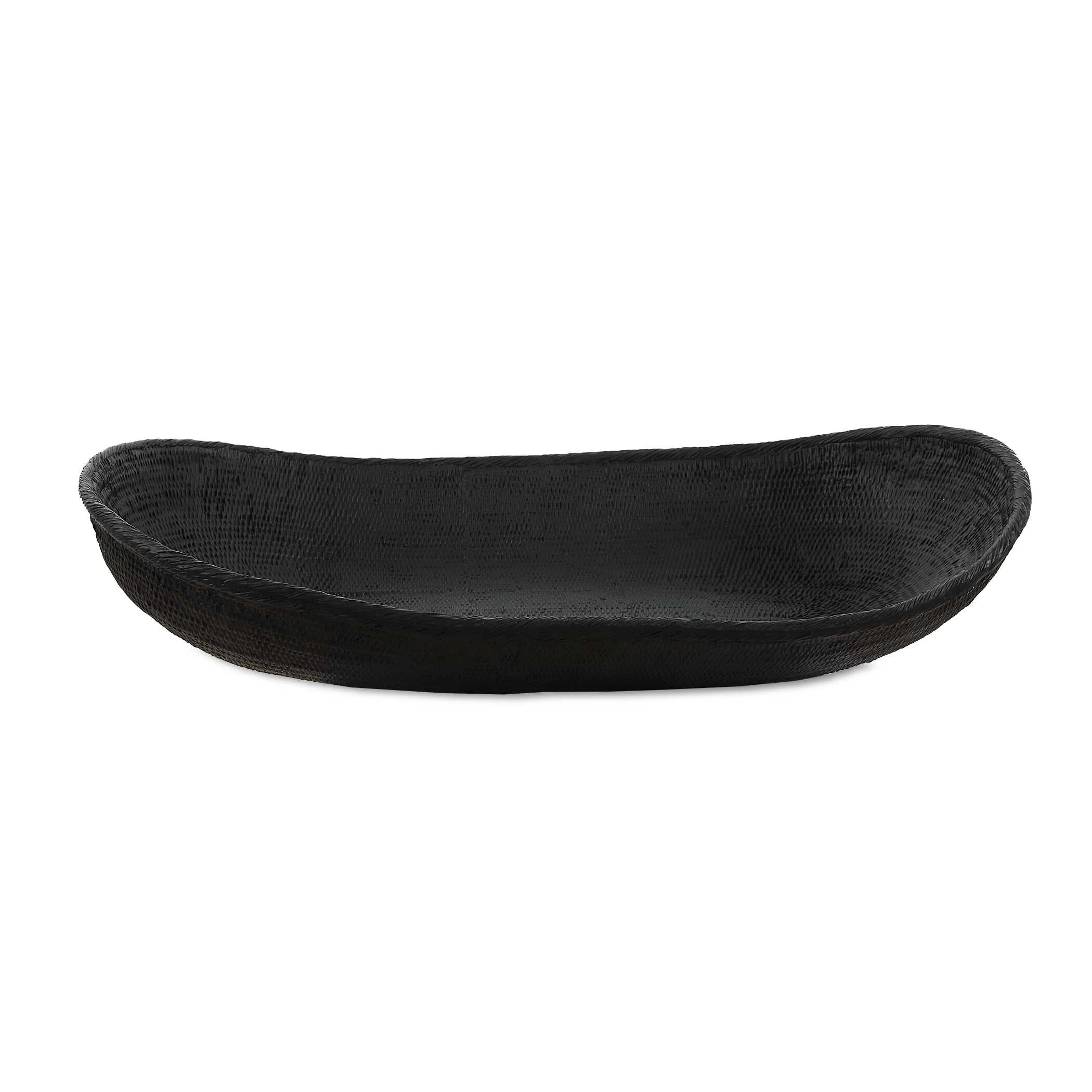 Uttermost Uttermost Ember Weave Indoor-Outdoor Oblong Bowl