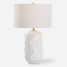 Uttermost Lighting Uttermost Emerie Textured White Table Lamp