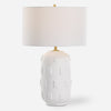 Uttermost Lighting Uttermost Emerie Textured White Table Lamp