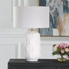Uttermost Lighting Uttermost Emerie Textured White Table Lamp