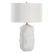 Uttermost Lighting Uttermost Emerie Textured White Table Lamp