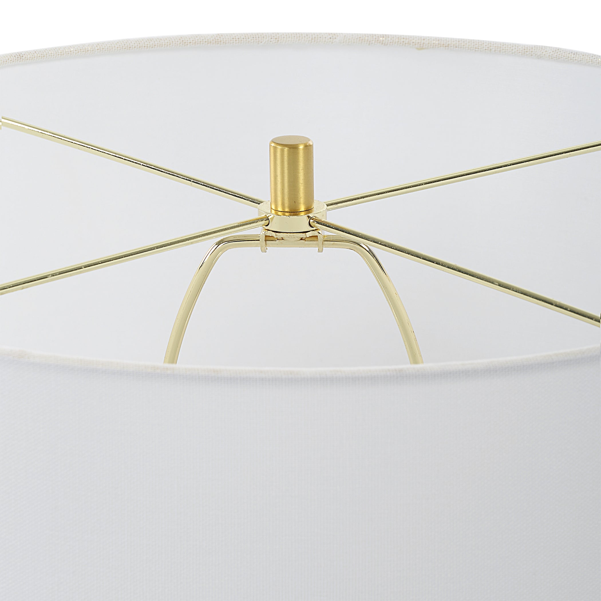 Uttermost Lighting Uttermost Emerie Textured White Table Lamp