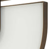 Uttermost Uttermost Encase Modern White Oval Mirror