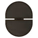 Uttermost Uttermost Encase Modern White Oval Mirror