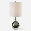 Uttermost Lighting Uttermost Enigma Teal Blue Glass Buffet Lamp
