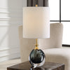 Uttermost Lighting Uttermost Enigma Teal Blue Glass Buffet Lamp