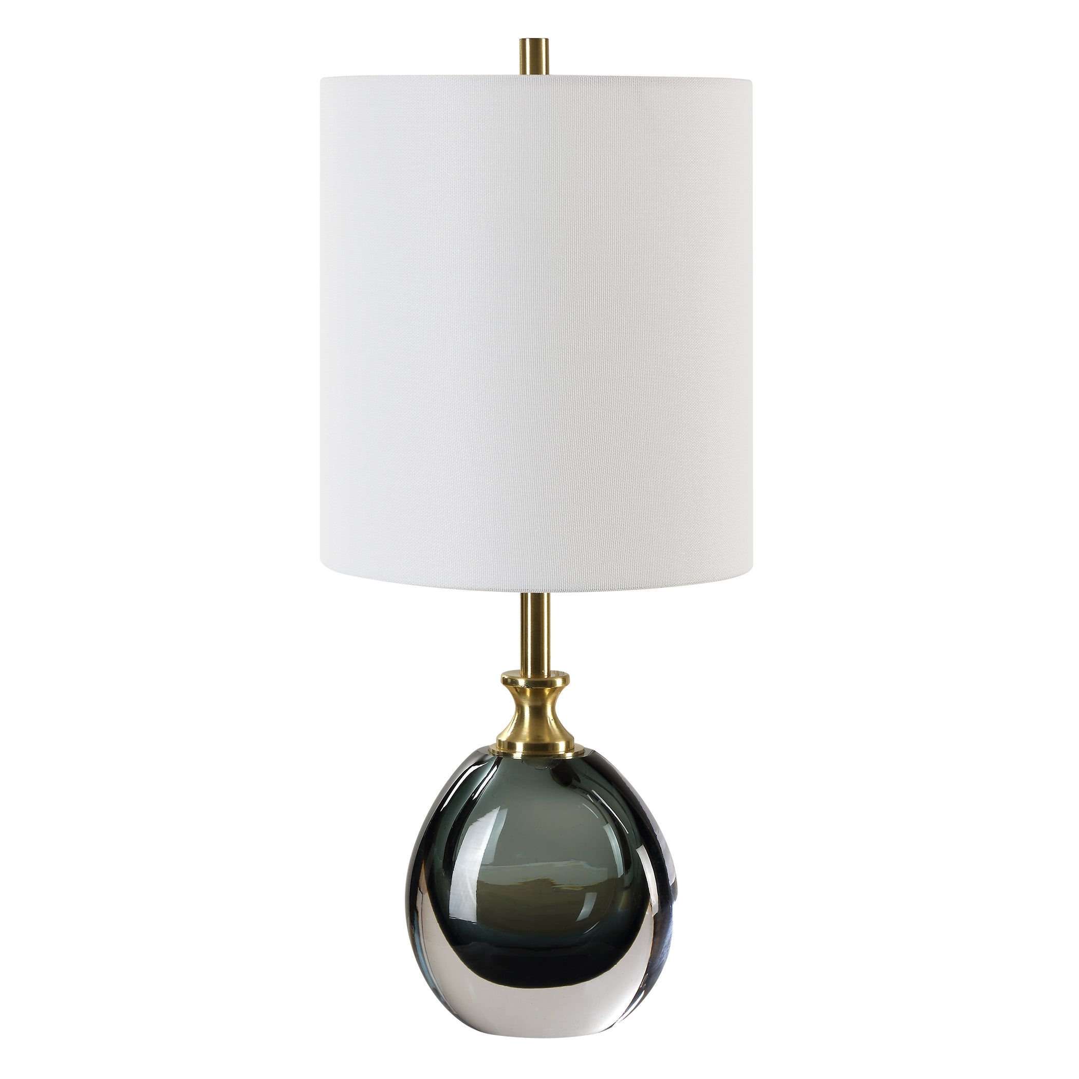 Uttermost Lighting Uttermost Enigma Teal Blue Glass Buffet Lamp