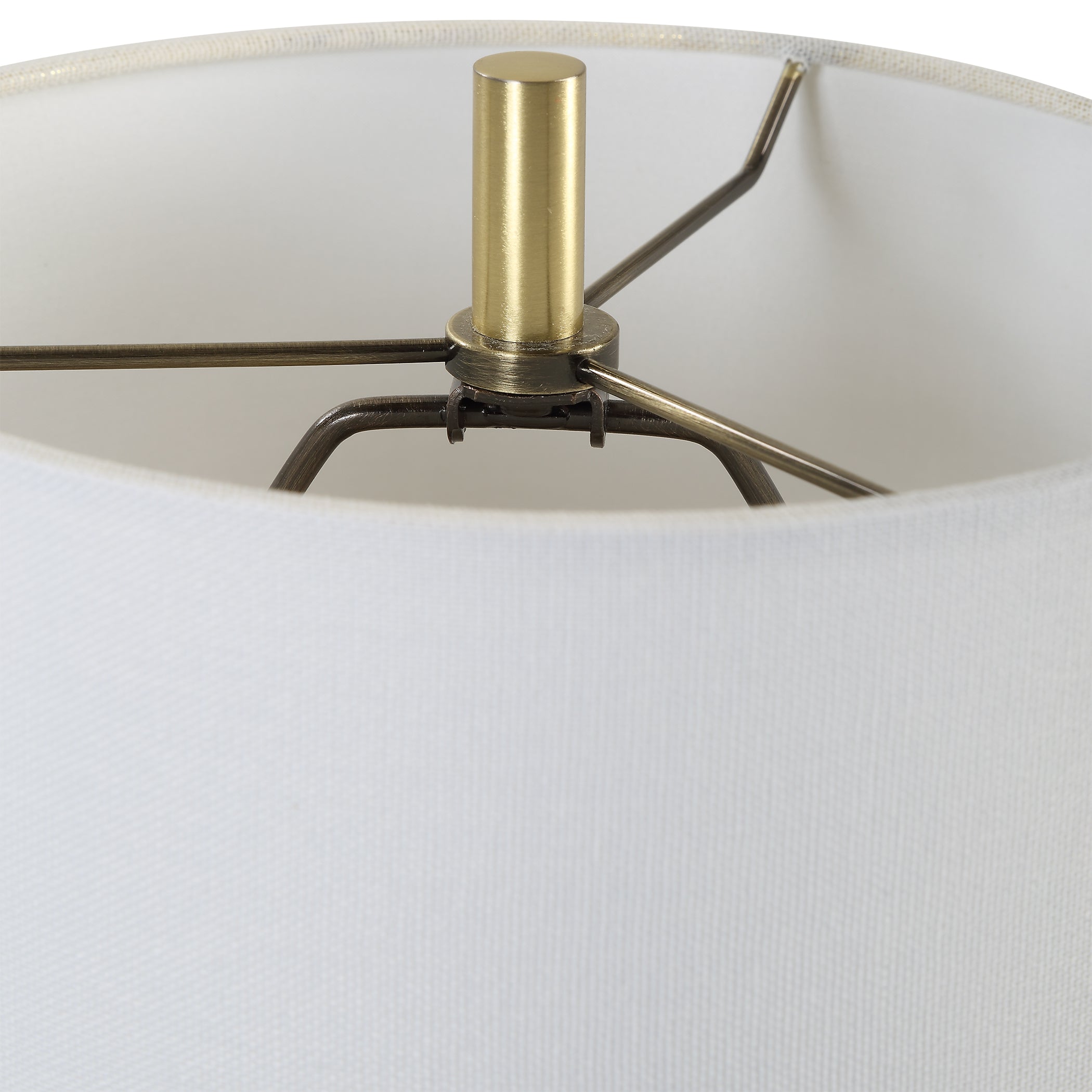 Uttermost Lighting Uttermost Enigma Teal Blue Glass Buffet Lamp