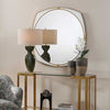 Uttermost Home Decor Uttermost Estella White Round Mirror