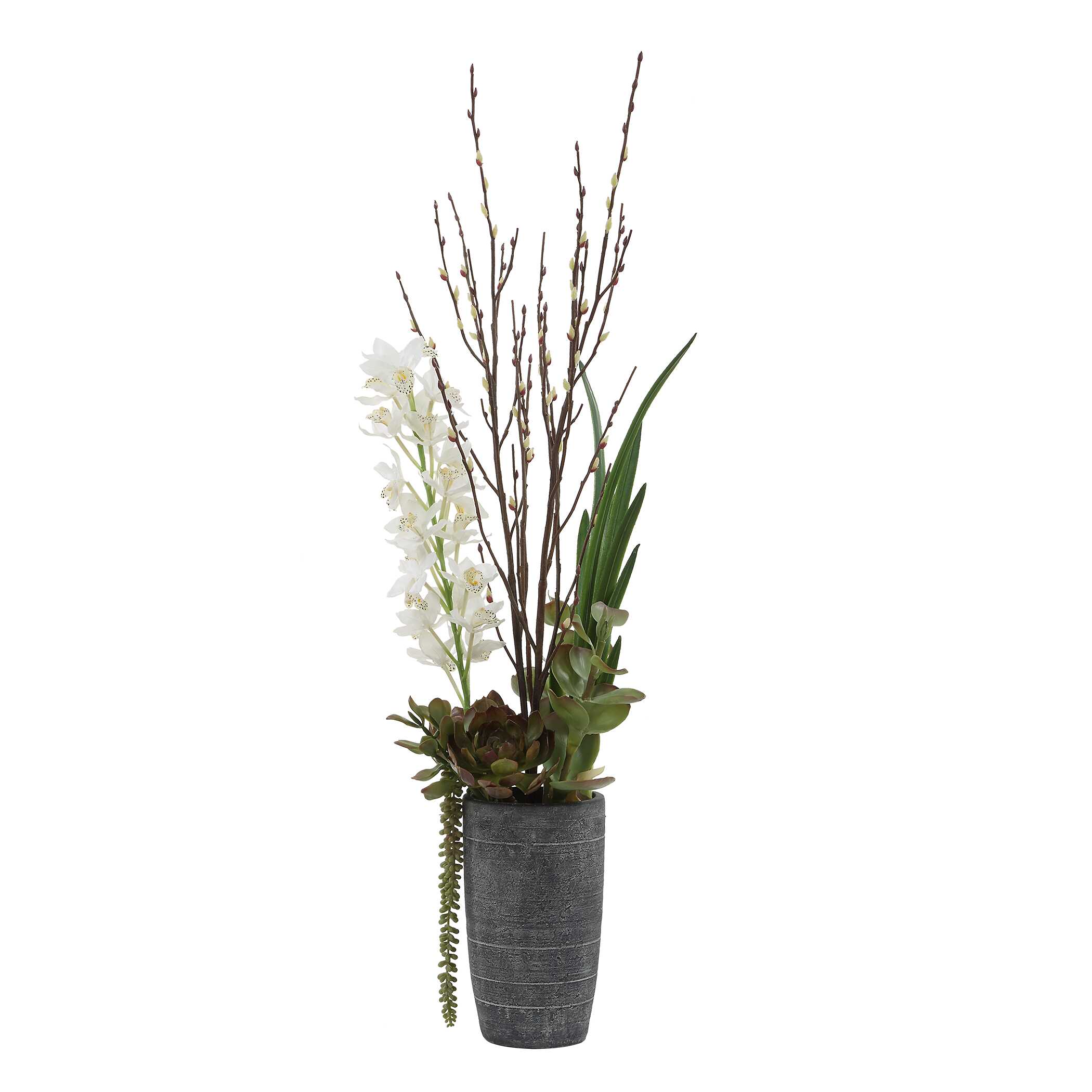 Uttermost Uttermost Eterna Orchid Centerpiece & Vase