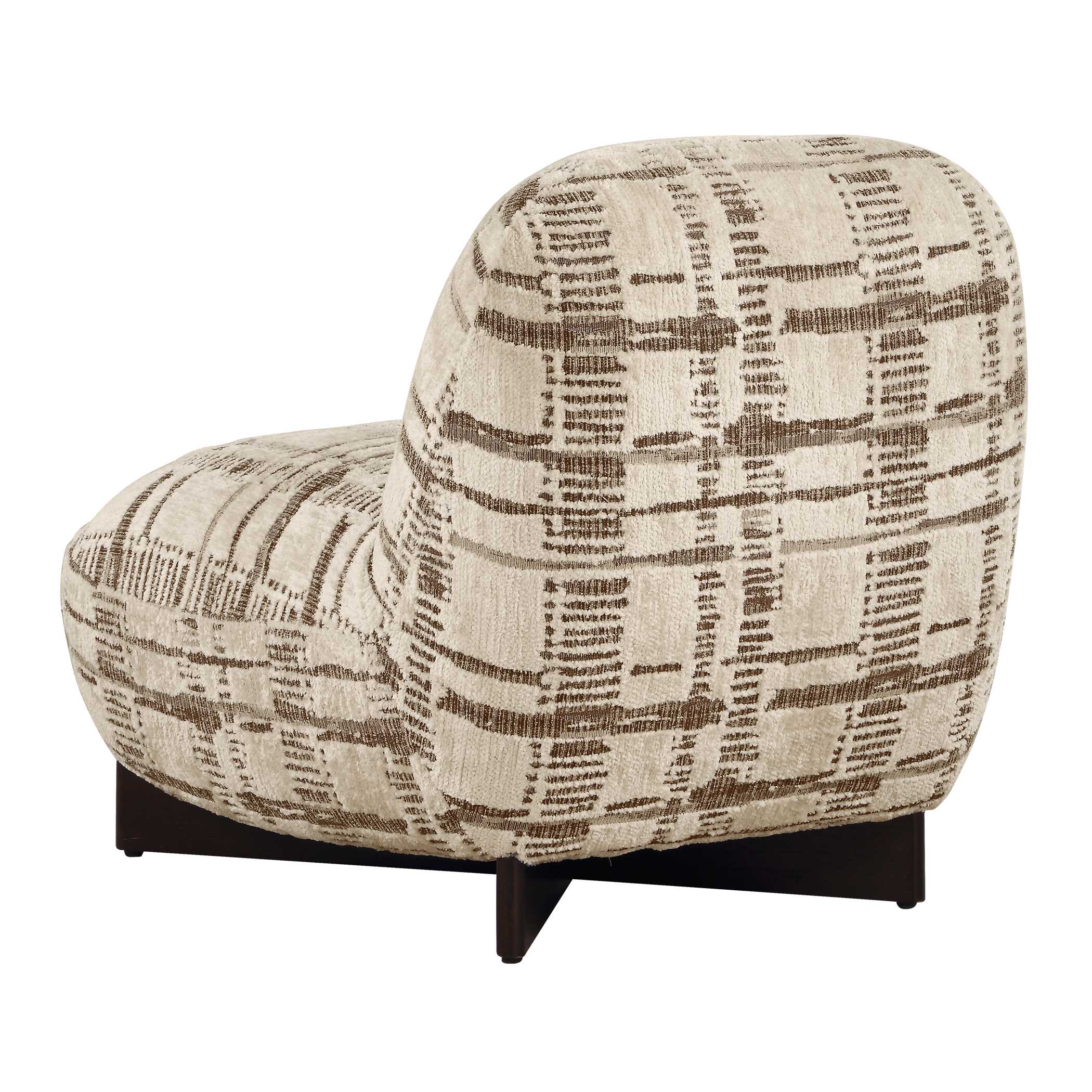 Uttermost Furniture Uttermost Evans Modern Armless Accent Chair