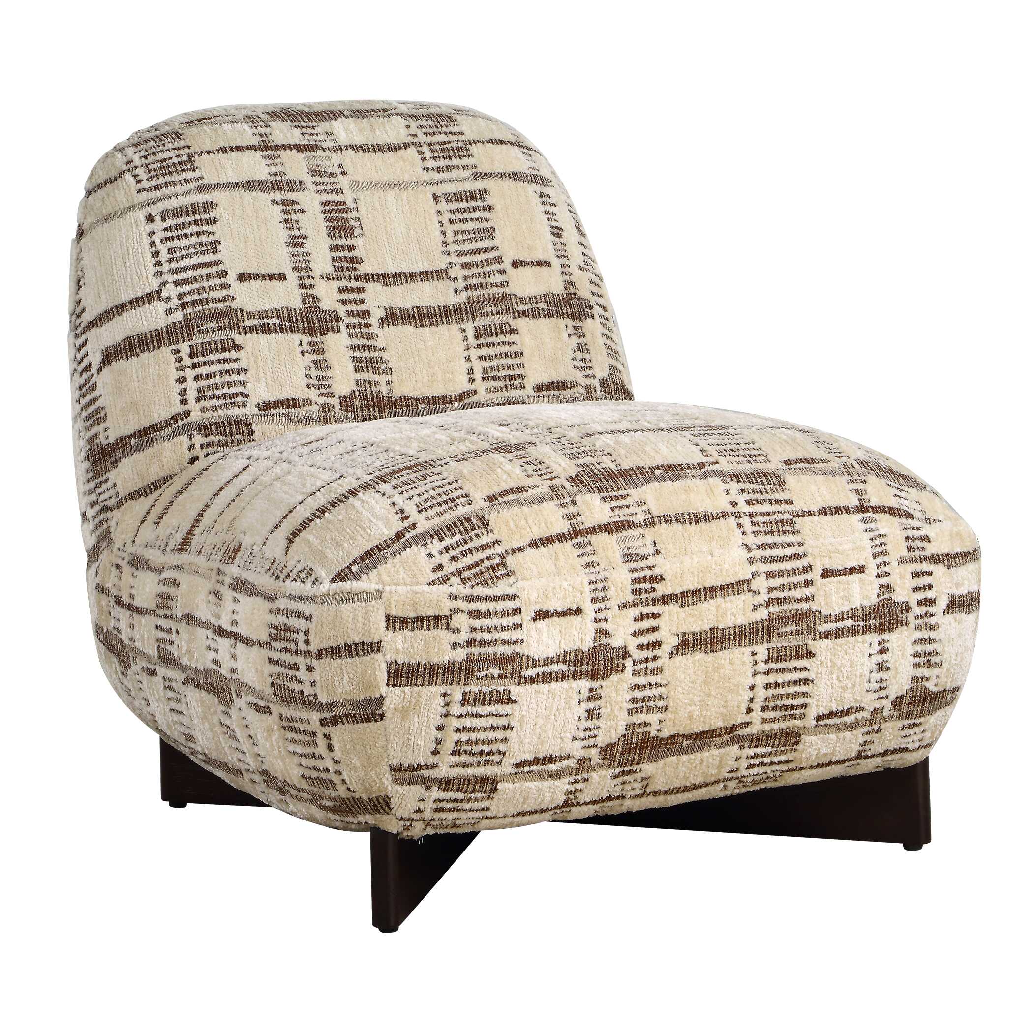 Uttermost Furniture Uttermost Evans Modern Armless Accent Chair