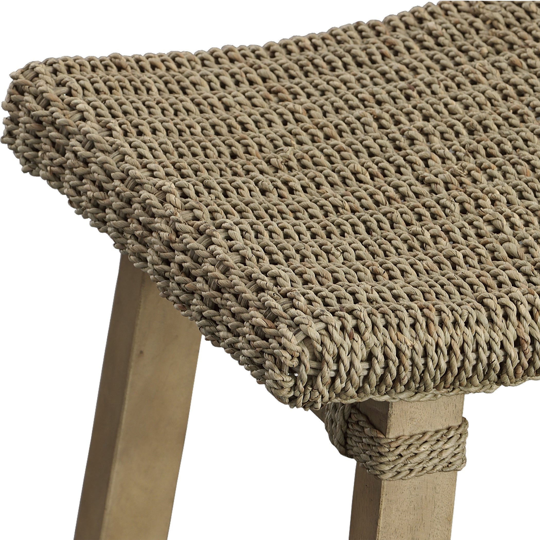 Uttermost Home Decor Uttermost Everglade Sea Grass Counter Stool