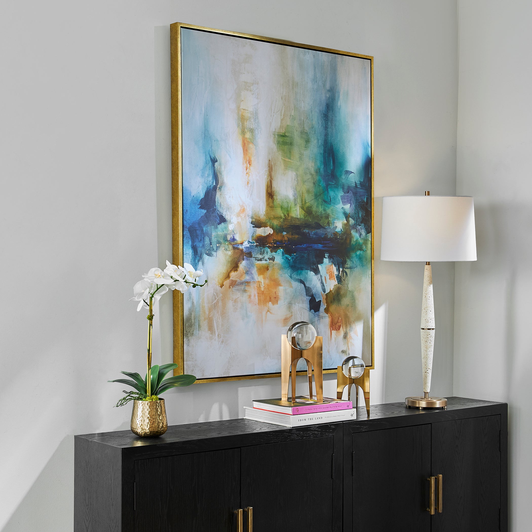 Uttermost Home Motor Freight - To be Quoted Uttermost Excursion Framed Abstract Art