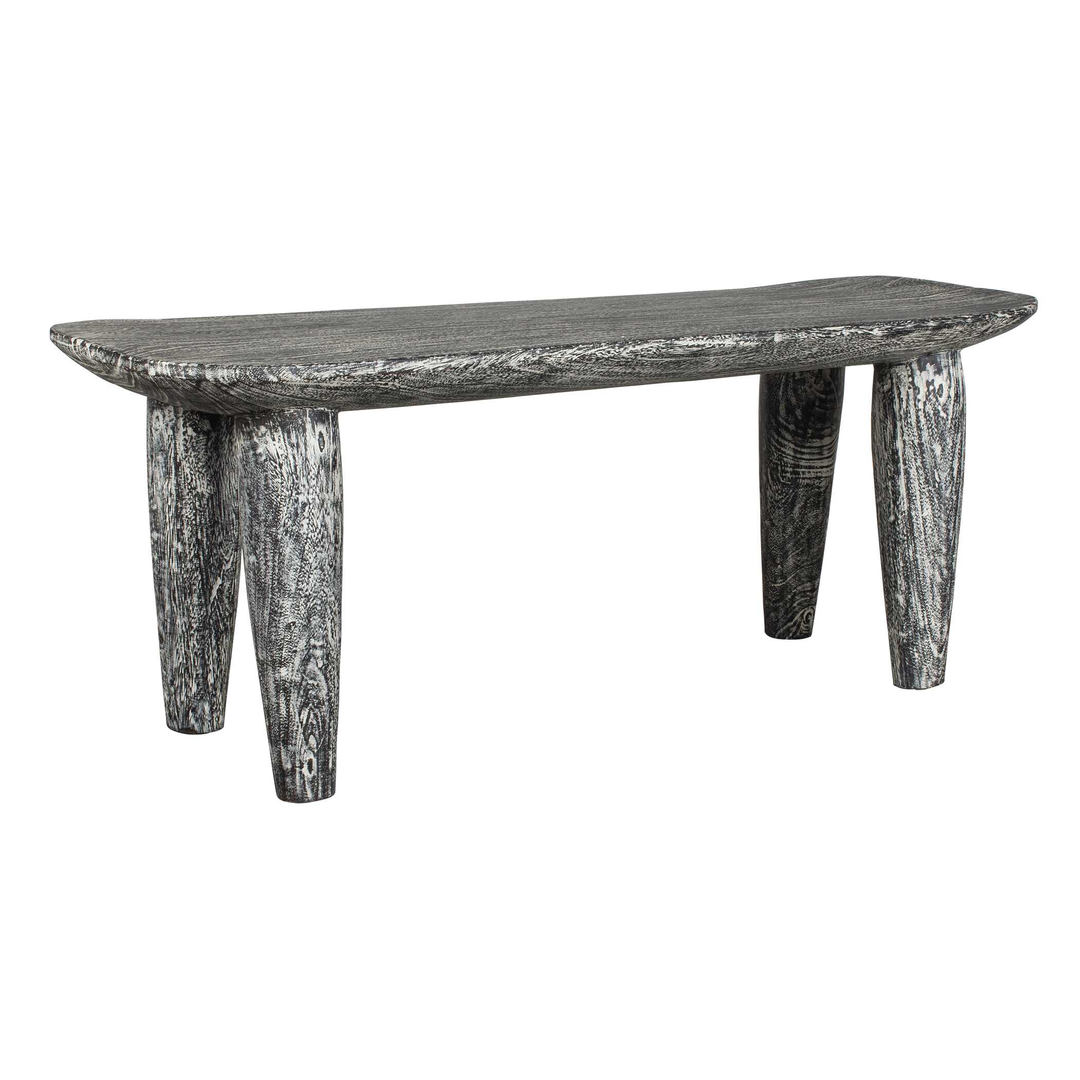 Uttermost Furniture Uttermost Fade To Black Wood Bench